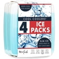 thumbnail image 3 of czcpp-Cool Glacières par Fit + Fresh, Réutilisables & Longue Durée Packs de Glace Minces, Ajout Parfait à Votre Boîte à Lunch, Accessoires de Camping, Sac à Lunch Isolé, Sac à Dos Glacière de Plage & Plus, 4PK, Bleu Clair, 3 of 4