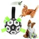 thumbnail image 4 of Leather Football For Dog Toys Pets Game Puppy large Dogs Outdoor Training, 4 of 5