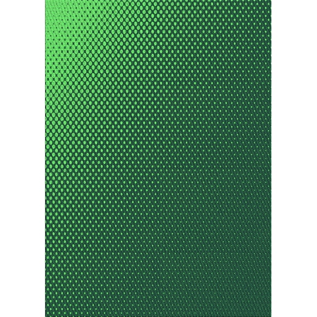 Ahgly Tapis Rectangulaire Lavable en Machine Intérieur Transitionnel Vert Sarcelle Profond, 2 Pieds x 5 Pieds
