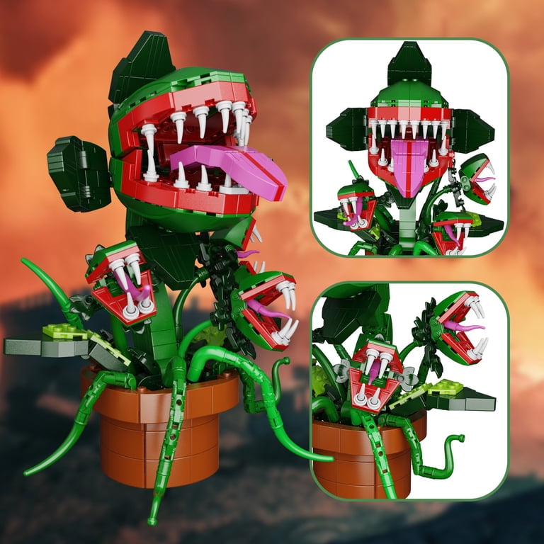 Audrey II Building Block Kit, 605pcs Cannibal Flower Lego Audrey II Building Block Kit, 605pcs Cannibal Flower Lego