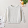 thumbnail image 2 of WXFAZCVU Boys Fashion Sweater Baby Boy Clothes Long Sleeve Pullover Fall Clothes Daily Wear Size 1-2 Years, 2 of 4