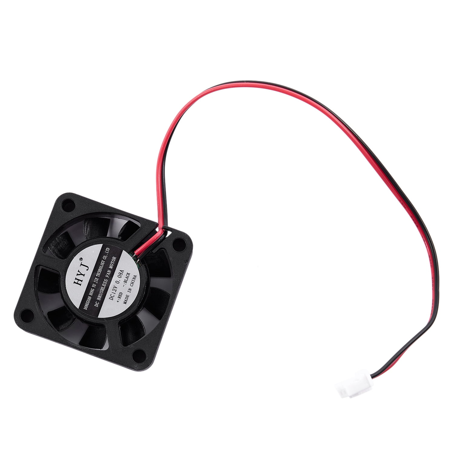 DC 12V 0.1A 40mm x 40mm 2 Pin Connector PC CPU Computer Case Brushless DC Fan 