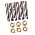 thumbnail image 4 of 6pcs Tuner Pegs Machine Heads Mount Hex Hole Gears & Pin for, 4 of 8