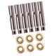 thumbnail image 4 of 6 piezas de clavijas de afinación para instrumentos de guitarra, llaves, cabezales de máquina, montaje con orificio hexagonal, engranaje 1::15 Style3, 4 of 9