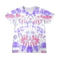thumbnail image 2 of SDJMa Girls Short Sleeve Gradient Print Tops Child Crewneck Summer Casual Loose Tshirt, 2 of 5