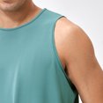 thumbnail image 4 of pstuiky Camiseta sin mangas para hombre, Camiseta deportiva transpirable de color sólido sin mangas para hombre Chaleco de hombre m, 4 of 9