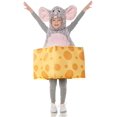 thumbnail image 1 of Mouse In Cheese Plush Belly Babies Toddler Costume | Large (2-4T), 1 of 3