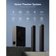 thumbnail image 2 of Barra de sonido GEOYEAO 2.1 canales 240 W con subwoofer Bluetooth 2 en 1, 2 of 9
