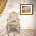 thumbnail image 3 of Botman, Loes 32x25 Gold Ornate Wood Framed with Double Matting Museum Art Print Titled - Dog resting, 3 of 4