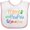 White and Pink, variant on Inktastic Mimi and Pawpaw Love Me Boys or Girls Baby Bib