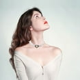 thumbnail image 3 of Dentelle Choker Mode Vintage Réglable Large Dentelle Gothique Collier Tatouage Choker, 3 of 10