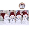 thumbnail image 2 of Kits de pintura de diamantes de bricolaje de muñeco de nieve navideño, pintura de diamantes 5d, manualidades de bordado de diamantes de imitación de cristal de taladro completo redondo, 2 of 5