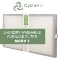 thumbnail image 1 of 16x25x1” Cycle Air Filter – Laundry Washable, Permanent and Reusable Furnace Filter – Made in Canada from 100% Recycled Materials – HVAC Air Filter, 1 of 8