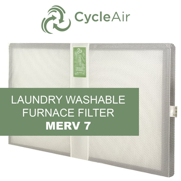 16x25x1” Cycle Air Filter Laundry Washable, Permanent and Reusable