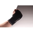 thumbnail image 4 of Copper D Compression Wrist Sleeve Brace - Bamboo Rayon - Small Medium - Black/Grey - 1 Pair, 4 of 5