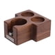 thumbnail image 2 of Estación de apisonamiento manual Soporte para apisonador de café expreso Apisonador de filtro de café de madera duradero Triangular 51 53MM, 2 of 9