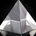 thumbnail image 3 of Prism optical glass crystal pyramid 40mm high rectangular polyhedron suitable for teaching experiments, 3 of 7