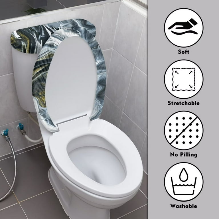 Elongated commode 2024 lid covers