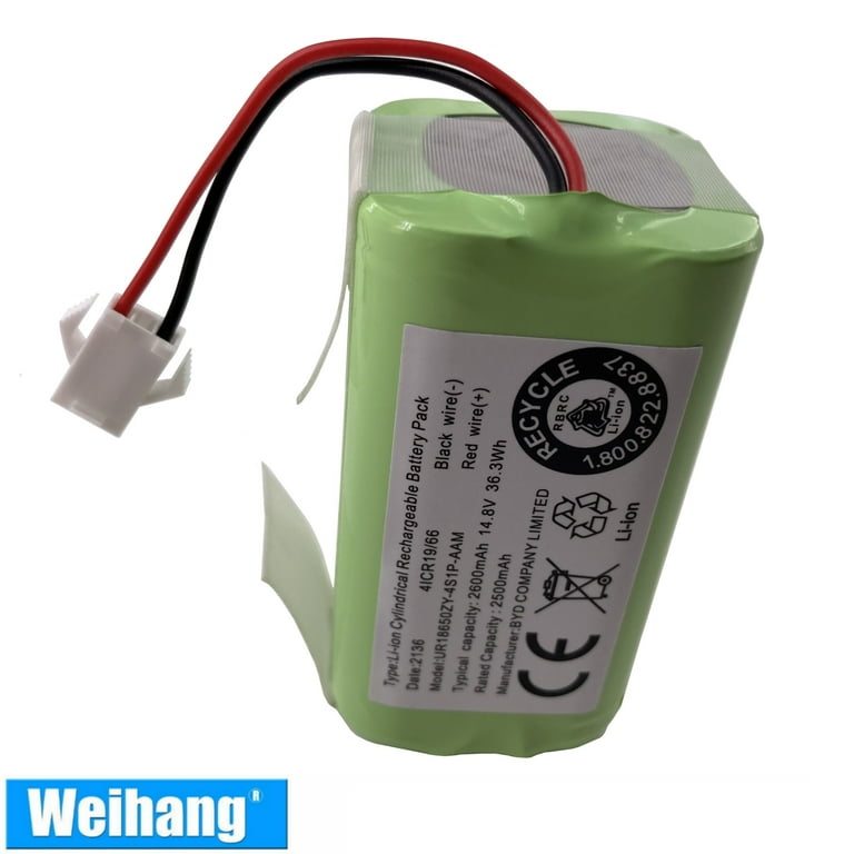 【美品】eufy RoboVac G10 Hybrid &予備バッテリー Weihang Replacement Battery, 14.8V 2600mAh, Rechargeable for
