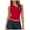 Red, variant on enyan Women's Basic Double Lined Scoop Neck Tank Tops Adjustable Tank Summer Sleeveless Tops Athletic Tank Tops for Women,AG,XL