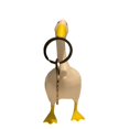 thumbnail image 2 of Resin Sculpture Figurine Desktop Statue Key Holder Rustic Art Craft Decoration Party Decor Personalized Gifts Collectibles Orange, 2 of 7