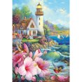 thumbnail image 1 of 5D DIY diamante pintura completo taladro playa casa bordado imagen mosaico Kits Hugtrwg Para estrenar, 1 of 9