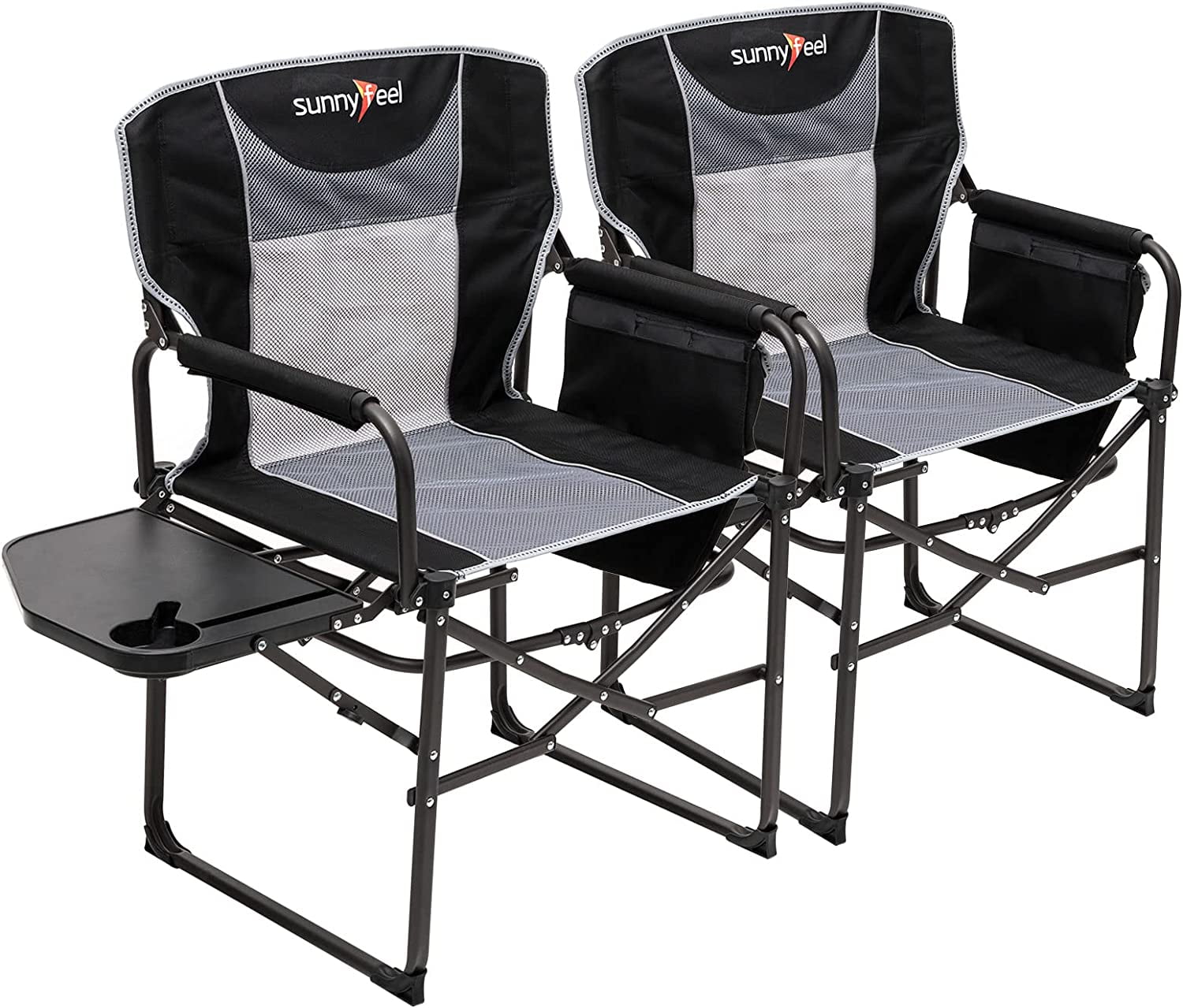 Sunnyfeel 2-Set Camping Directors Chair, Oversized Nepal
