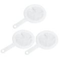 thumbnail image 4 of GORWARE 3Pcs Nylon Ultra Fine Mesh Strainer Sieve Fine Mesh with Handle Kitchen Food Yogurt Mesh Sieve Heat Resistant for Filtering Coffee, Juice, Oils, Soy Milk,, 4 of 9