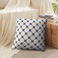 thumbnail image 4 of LALILO Throw Pillow Covers Minimalist Geometric With Small Cross Cushion Cover 18" x 18", 2 Pack, 4 of 6