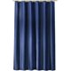 thumbnail image 1 of Cortina de Ducha Impermeable, Poliéster, Azul Oscuro, con 12 Ganchos, para Baño de Hotel en Casa, 1 of 4