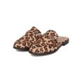 thumbnail image 5 of Women Leopard Slip On Mule - Casual, Office, Trendy - Loafer Slide - GH09 By Breckelles, 5 of 5