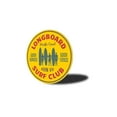 thumbnail image 4 of Longboard Surf Club Novelty Sign, Metal Wall Decor - 12" Round, 4 of 4