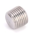 thumbnail image 1 of Tête de Bouchon Hexagonal en Acier Inoxydable 304 Filetage Mâle Raccord de Tuyau BSPP pour Plomberie, 1 of 7