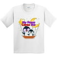 thumbnail image 3 of Inktastic My Nana Loves Me Penguin Youth T-Shirt, 3 of 5