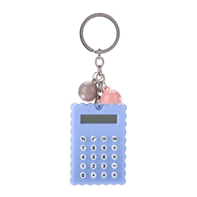Calculadora Portátil ASHATA Azul Estilo Creativo con Pantalla de 8 Bits para Regalos