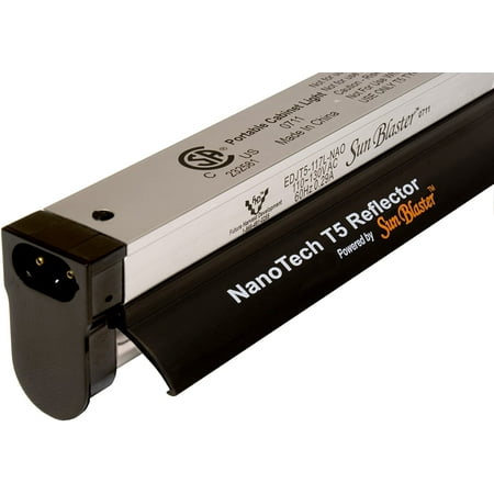 24W 6400K Full Spectrum Light Strip with Reflector - 24 Inch