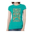 thumbnail image 1 of Womens California Republic Camo Short-Sleeve T-Shirt - Teal - Small, 1 of 1