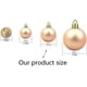 thumbnail image 3 of Adornos de bolas de Navidad, adornos de bolas de árbol irrompibles para decoración de bodas, fiestas de Halloween, adornos de bolas para decoración de árboles de Navidad (paquete de 36, 3 of 6