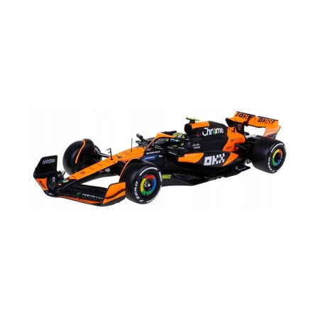 2024 McLaren MCL38 F1 Team w/Driver, #4 Lando Norris - Bburago 18-28033/4 - 1/24 Scale Diecast Model Car