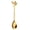 1, variant on ENJOYW Leaf Shape Handlle Coffee Spoon Dessert Scoop Fork Tablewear Kitchen Accessories Leaf Coffee Spoon/Fork