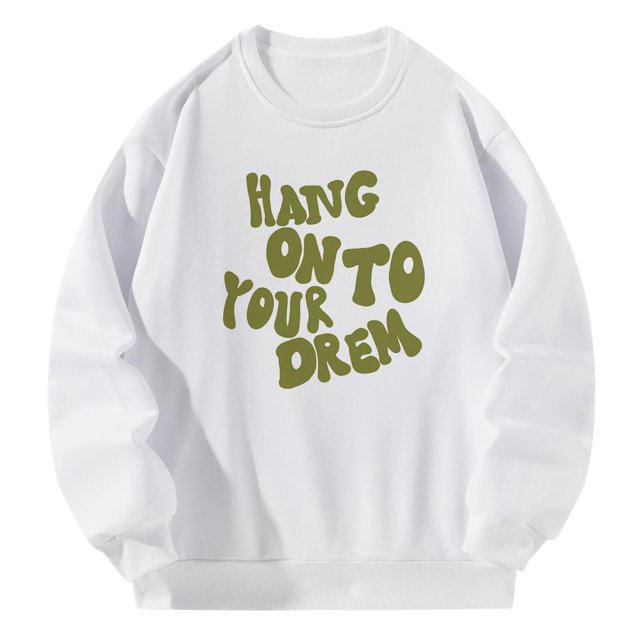 Sudadera con cuello redondo para hombre Y2K para salir de vacaciones de otoño SG Yuyangstore Sudaderas con cuello redondo