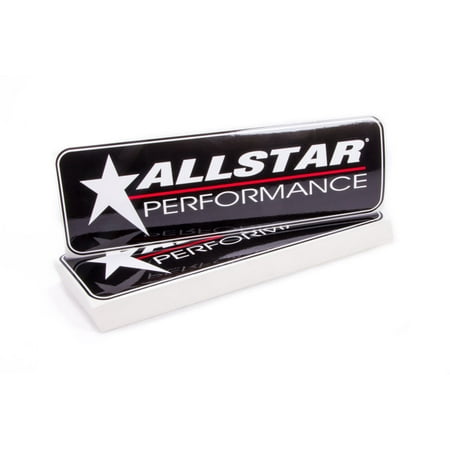 UPC 848238000054 product image for Allstar Performance 3 x 10 in Allstar Logo Sticker P/N 030-100 | upcitemdb.com