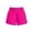 Hot Pink, variant on SDNall Girls Quick Dry Athletic Shorts,Split Side High Waist Short Pants for Girls, Summer Casual Bottoms for Jogging Sports Ages 4-15