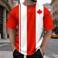 thumbnail image 2 of T-shirt à Manches Courtes avec Imprimé Graphique pour un Confort Décontracté Quotidien avec Col Rond Polyvalent pour Usage Quotidien et Activités Extérieures, 2 of 4