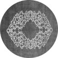 thumbnail image 1 of Ahgly Company Indoor Round Oriental Gray Industrial Area Rugs, 8' Round, 1 of 4