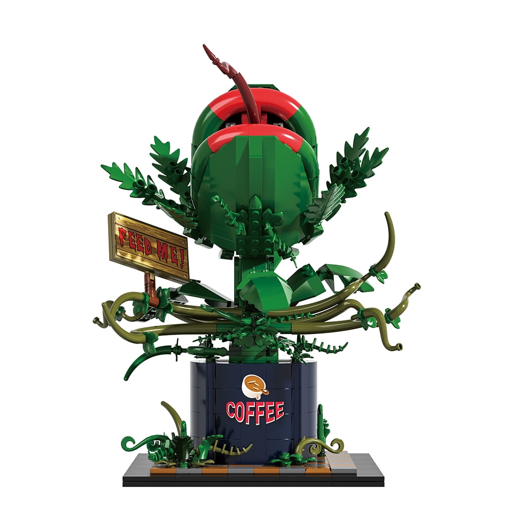 SENVOBK Audrey II Building Block Kit Cannibal Flower Building Blocks Toys Little Shop of Horrors Cannibal for Tv Fans Birthday Christmas Gift