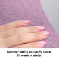 thumbnail image 3 of Soft Plush Zipper Wc Mat Universal Soft Toilet Seat Cover with Handle Toilete Accessories, 3 of 5