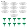 thumbnail image 2 of SamFansar 10 Set Planter Tray Leak-proof Reusable BPA Free Promote Growth Plant Pot Saucer, 2 of 7