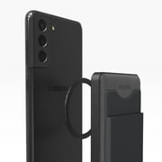 mophie snap+ Juice Pack Wallet 5K -Black - Magnetic Power Bank Compatible with MagSafe & Qi-Enabled Smartphones Works with Apple and Android phones (not compatible with iPhone 13 pro or 13 mini)