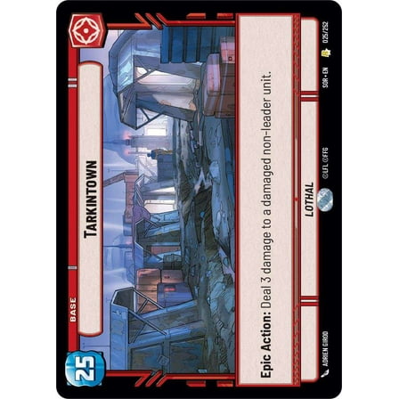 Star Wars: Unlimited Spark of Rebellion Rare Tarkintown #025